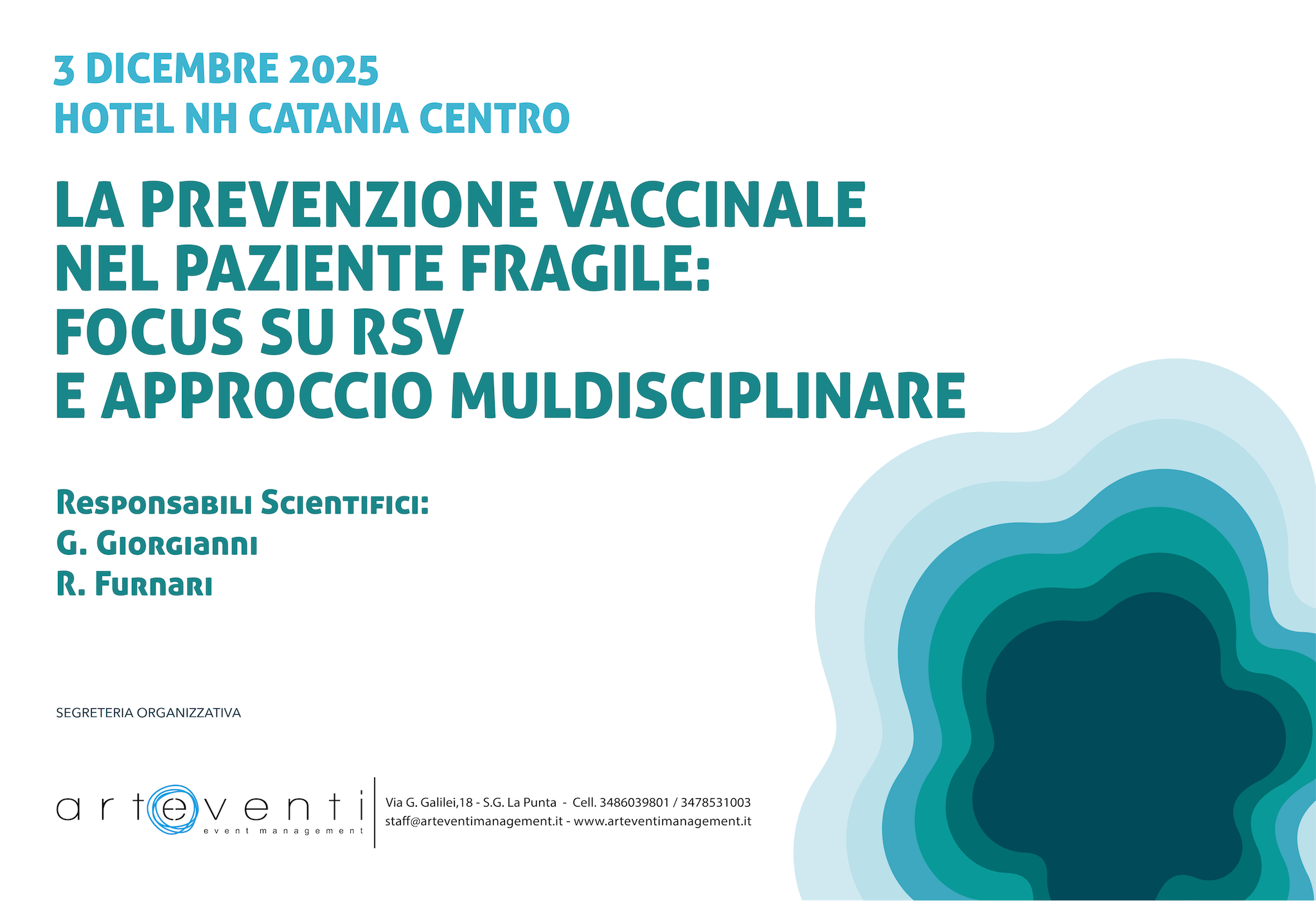 LA PREVENZIONE VACCINALE NEL PAZIENTE FRAGILE: FOCUS SU RSV E APPROCCIO MULDISCIPLINARE - 3 DICEMBRE 2025 - HOTEL NH CATANIA CENTRO